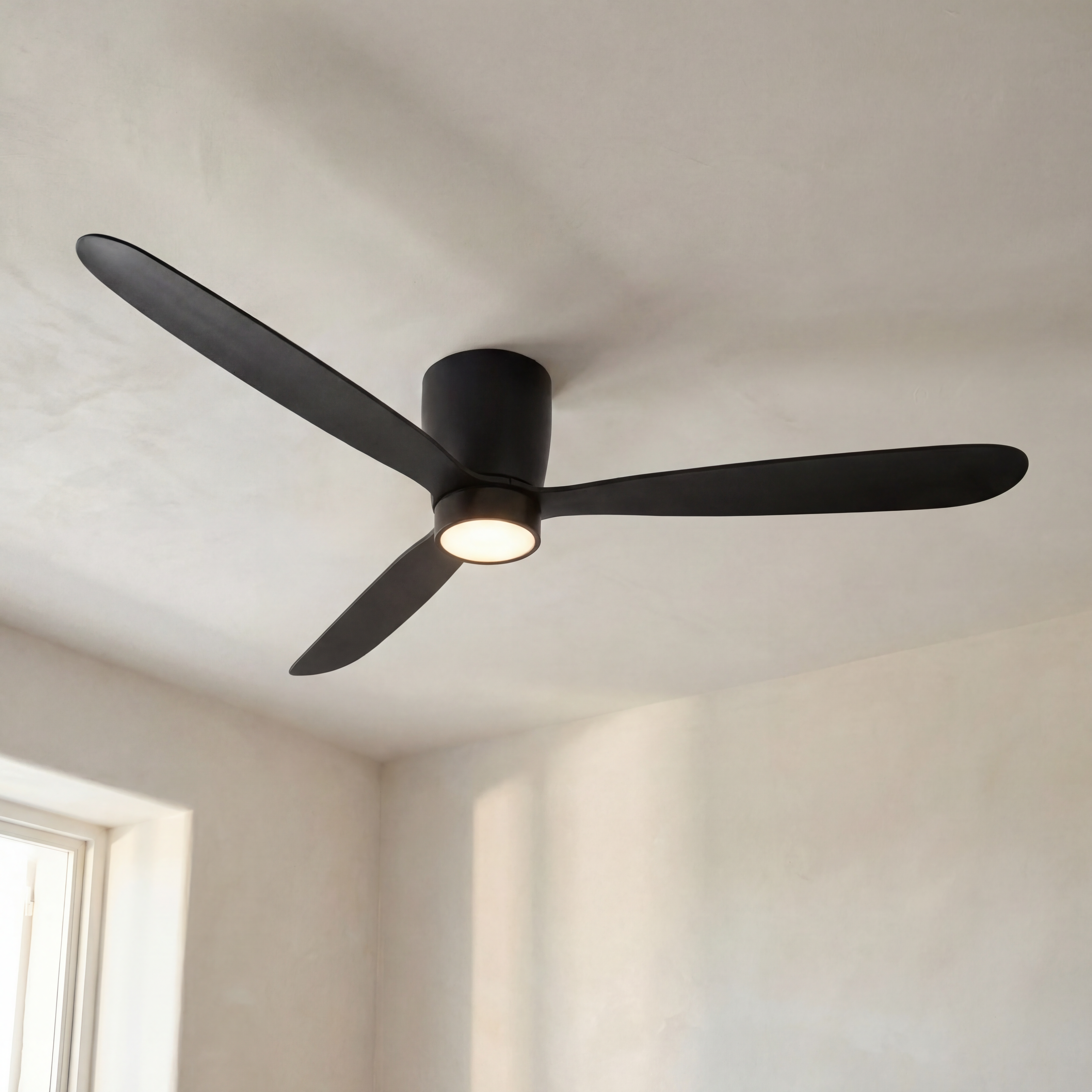 Ventilador de Techo Sirocco de 132 cm (10–25 m²) – 3 Aspas de ABS