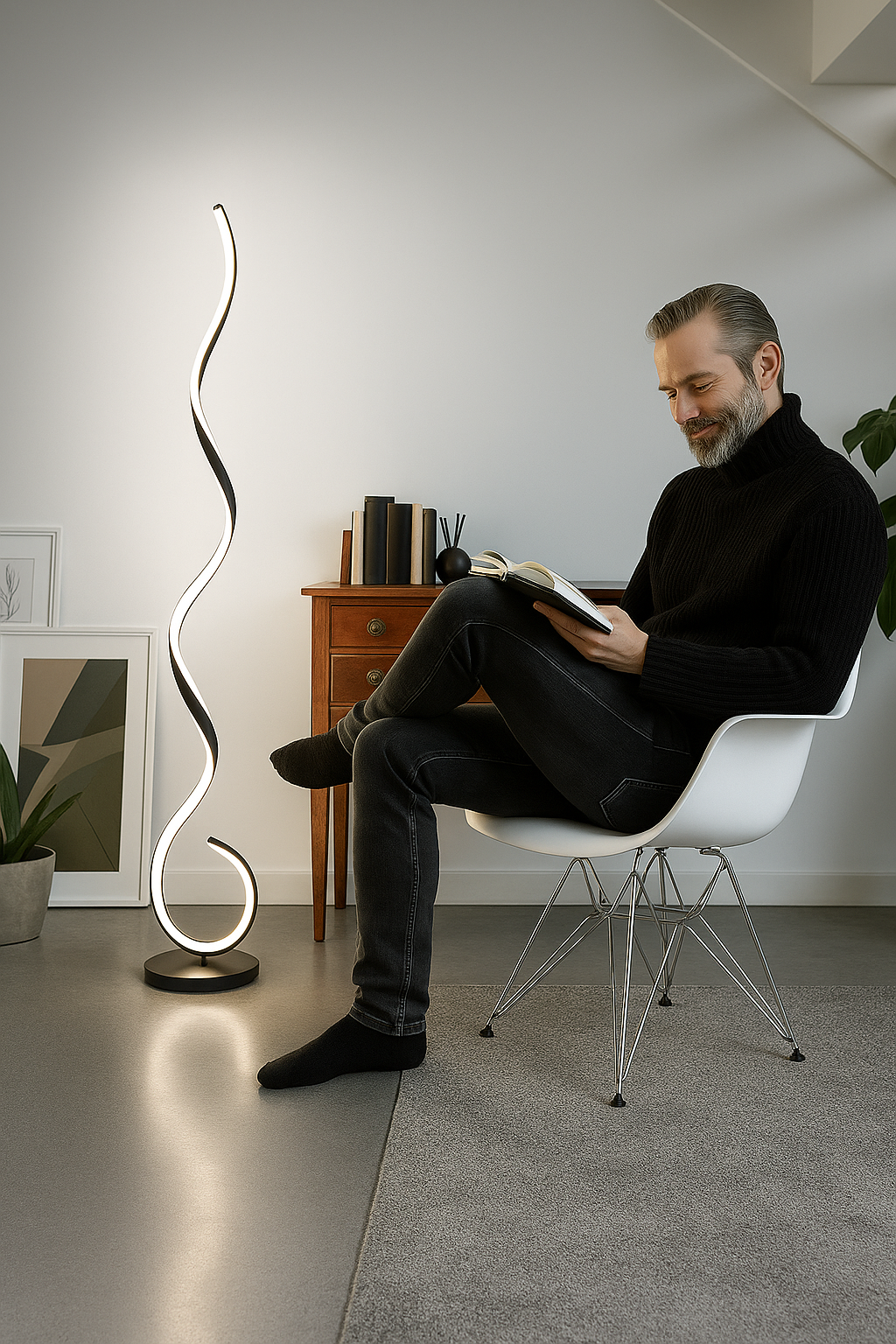 OPHEA | LÁMPARA DE PIE SMART SPIRAL