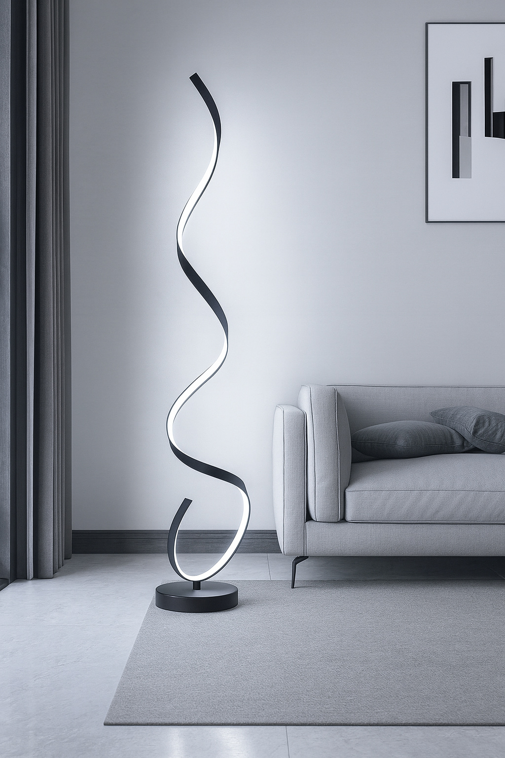 OPHEA | LÁMPARA DE PIE SMART SPIRAL