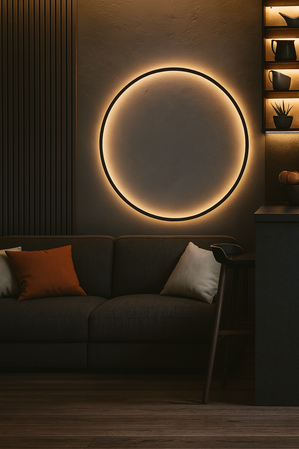 AUREA | APLIQUE DE PARED EN FORMA DE ANILLO