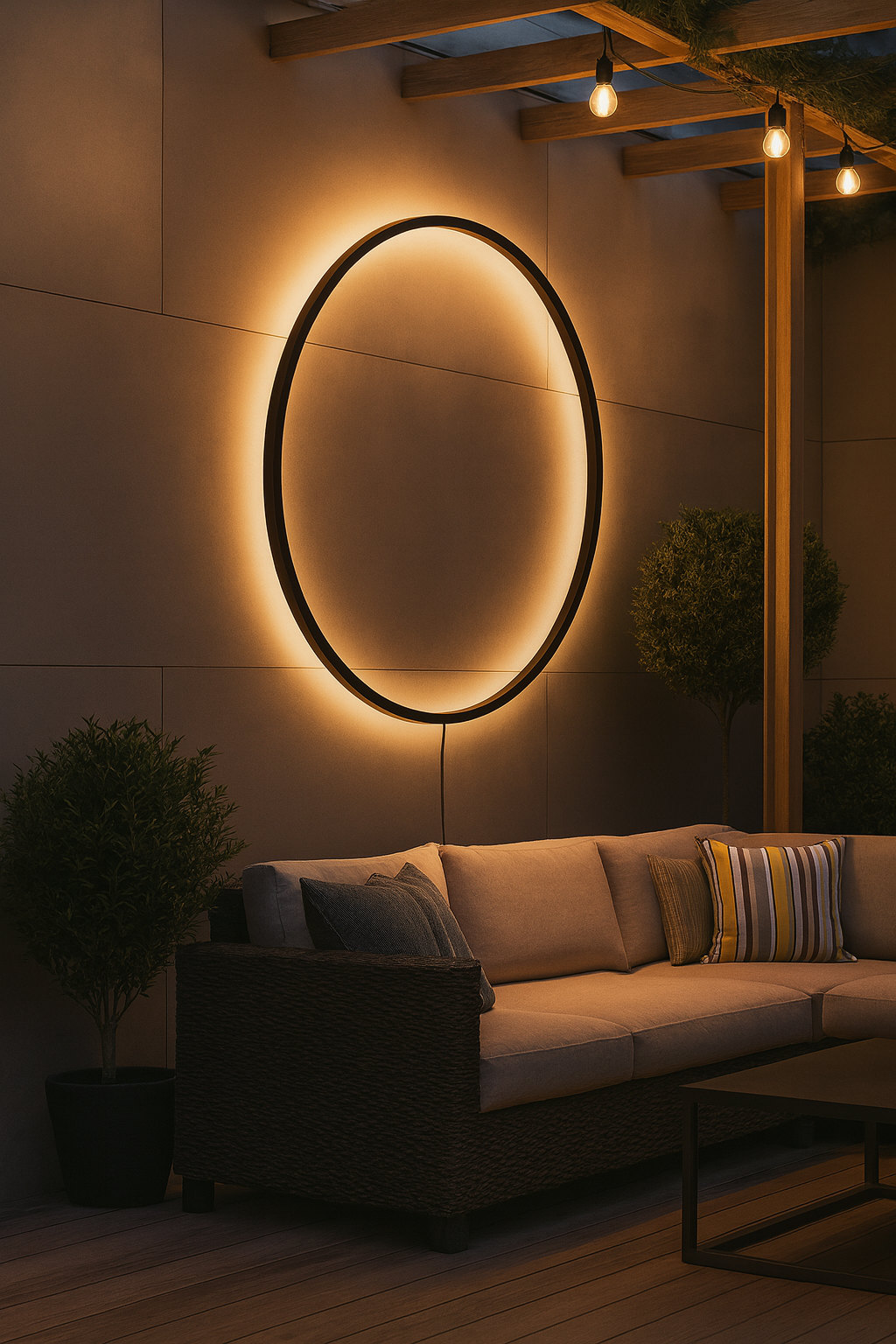 AUREA | APLIQUE DE PARED EN FORMA DE ANILLO