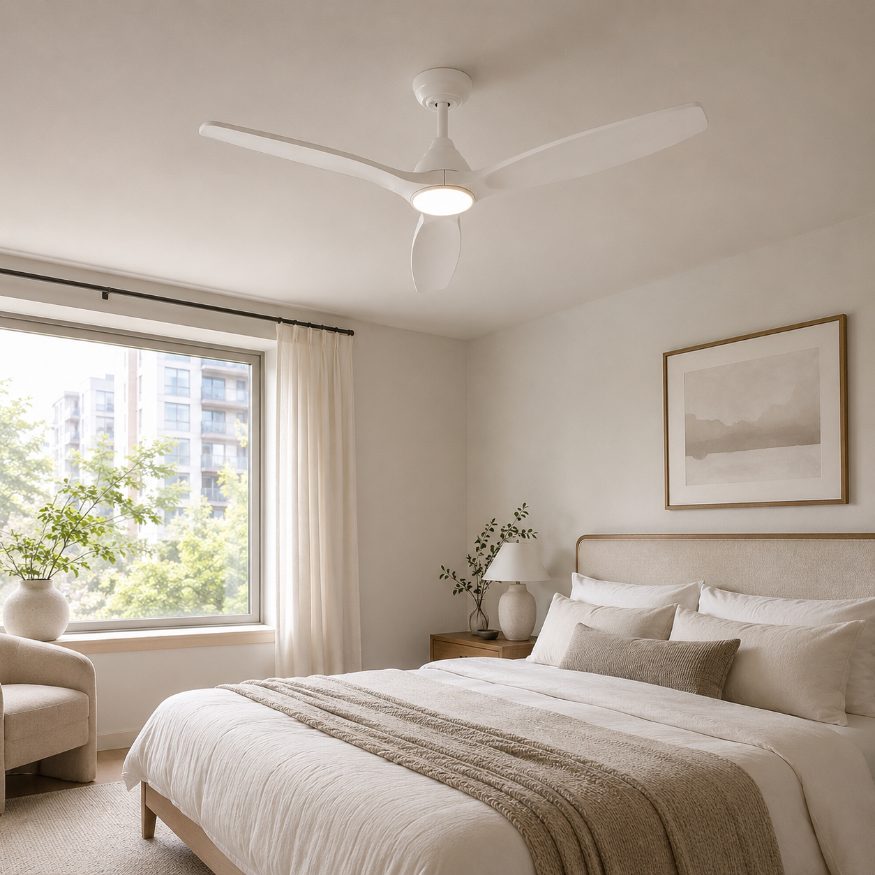 Ventilador de Techo de Madera Dolomiti (132cm / 112cm)
