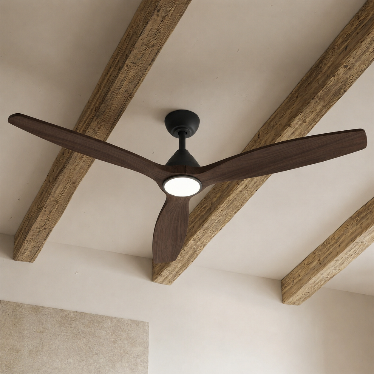 Ventilador de Techo de Madera Dolomiti (132cm / 112cm)