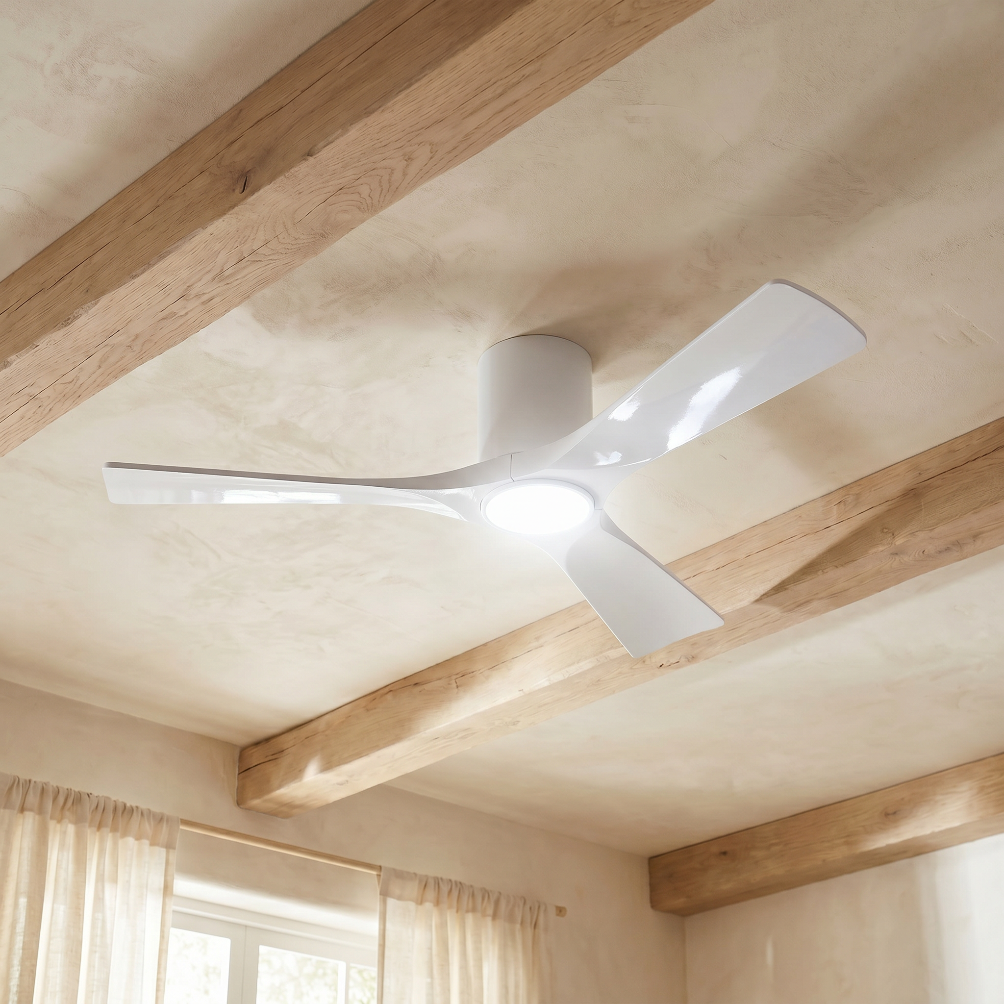 Ventilador de Techo de Madera Etoile 132 cm y 112 cm