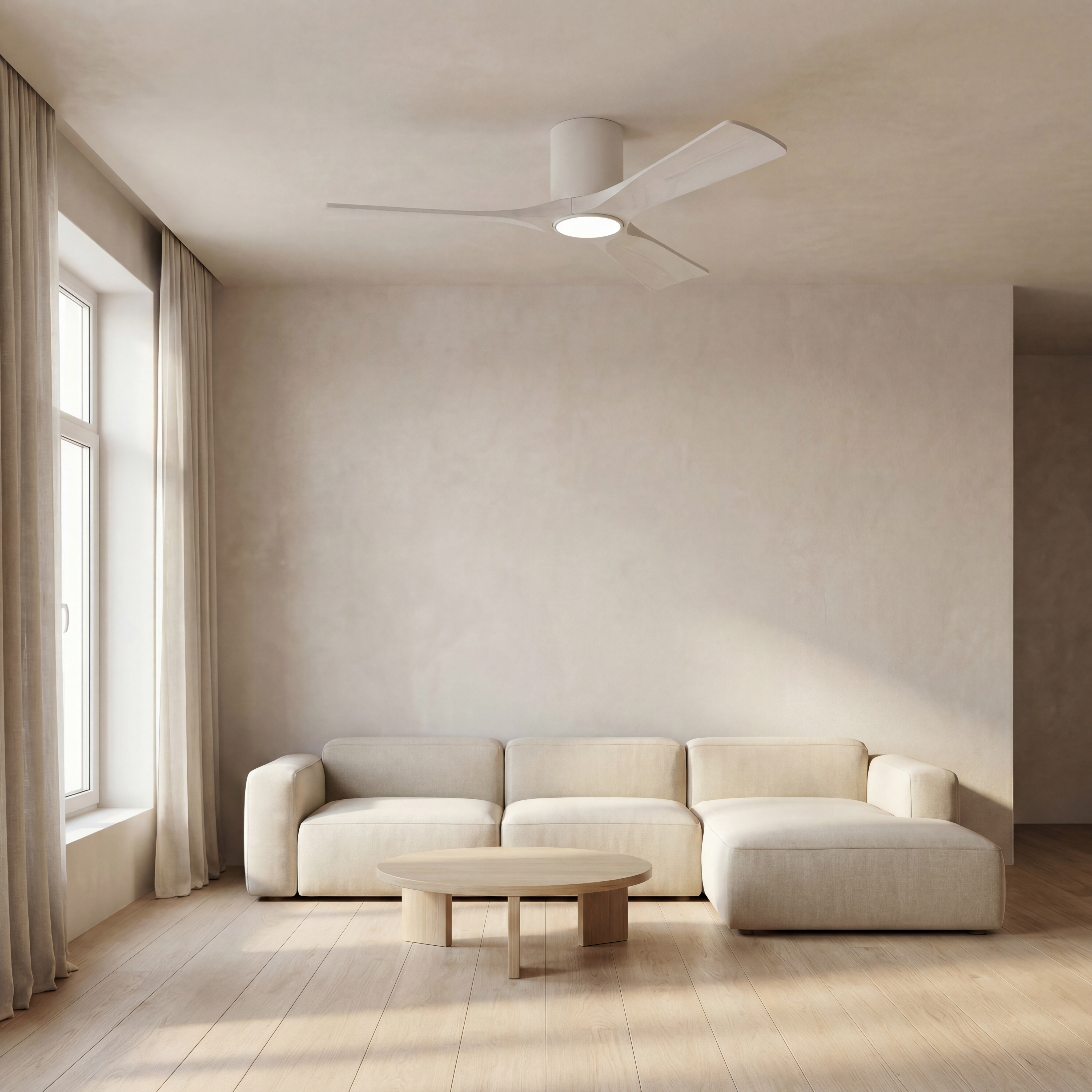 Ventilador de Techo de Madera Etoile 132 cm y 112 cm
