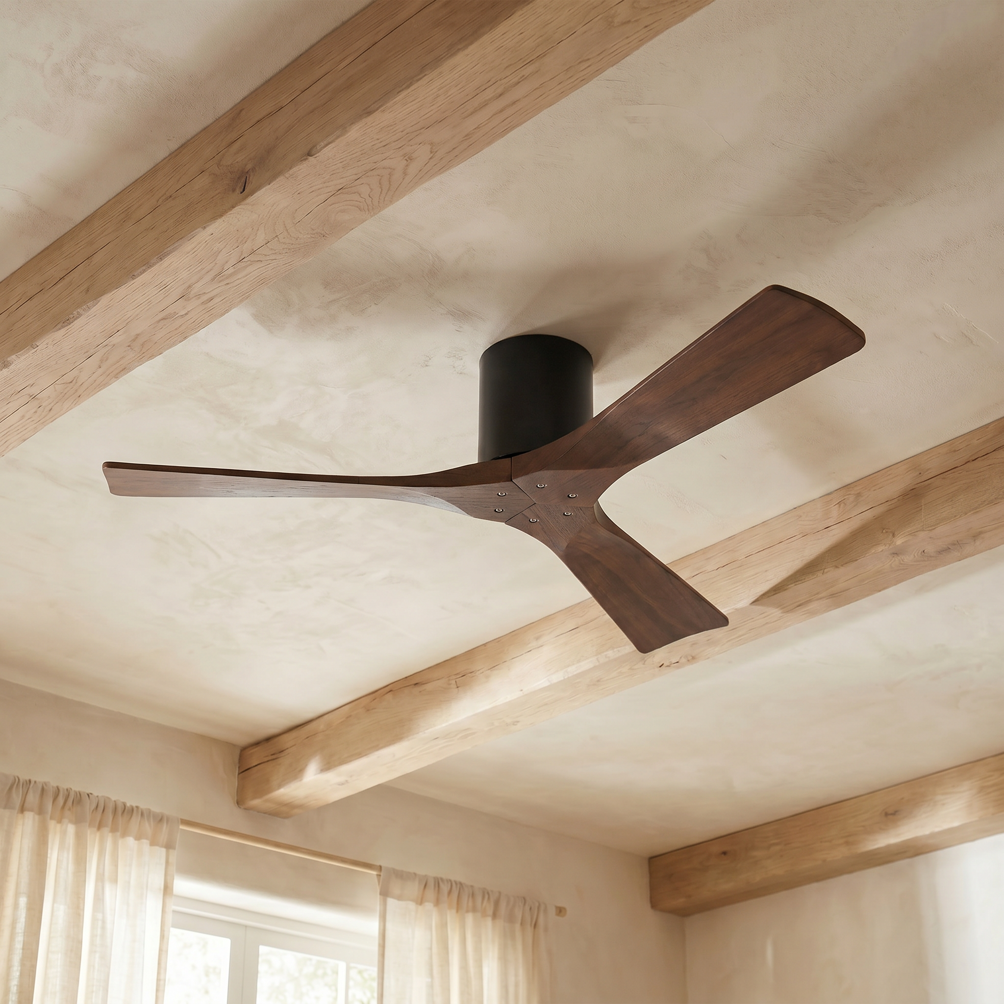 Ventilador de Techo de Madera Etoile 132 cm y 112 cm