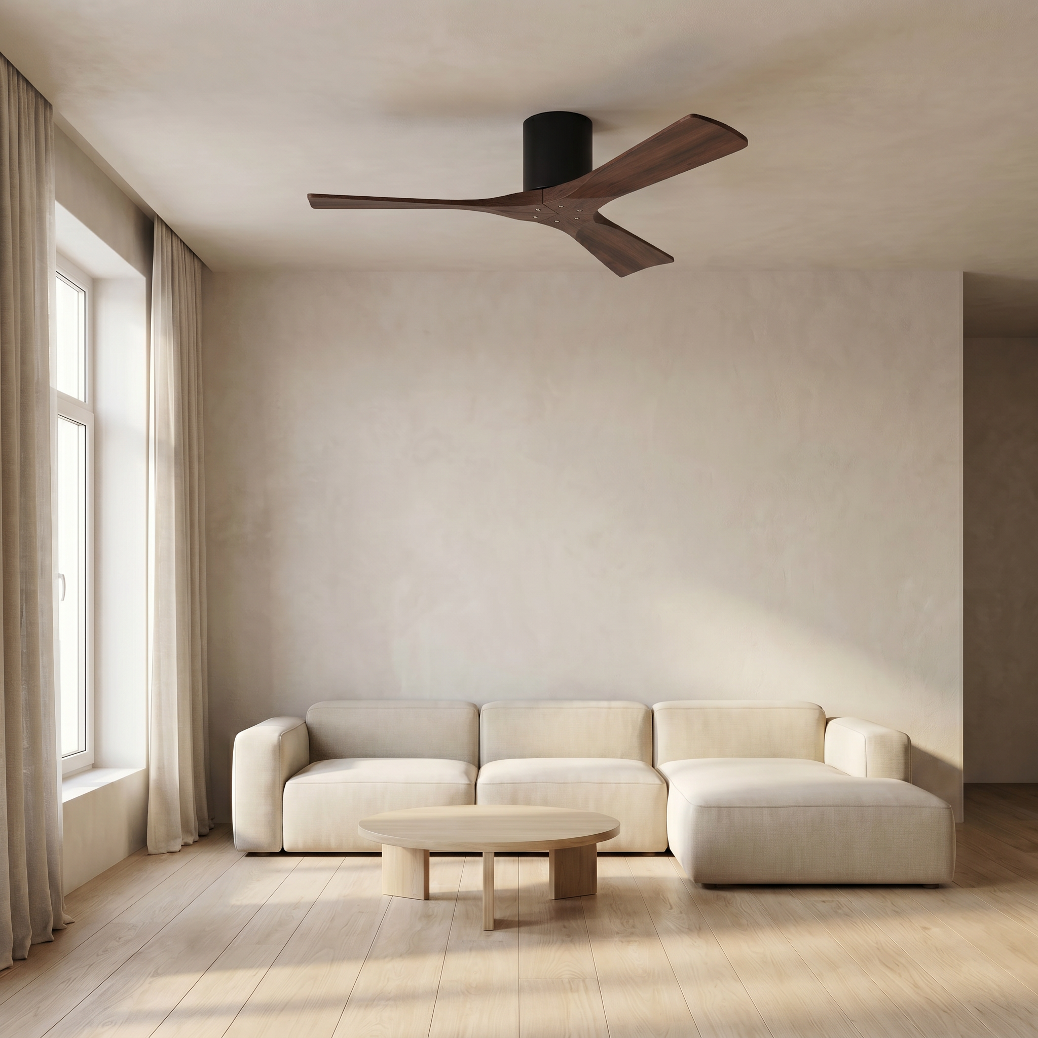 Ventilador de Techo de Madera Etoile 132 cm y 112 cm