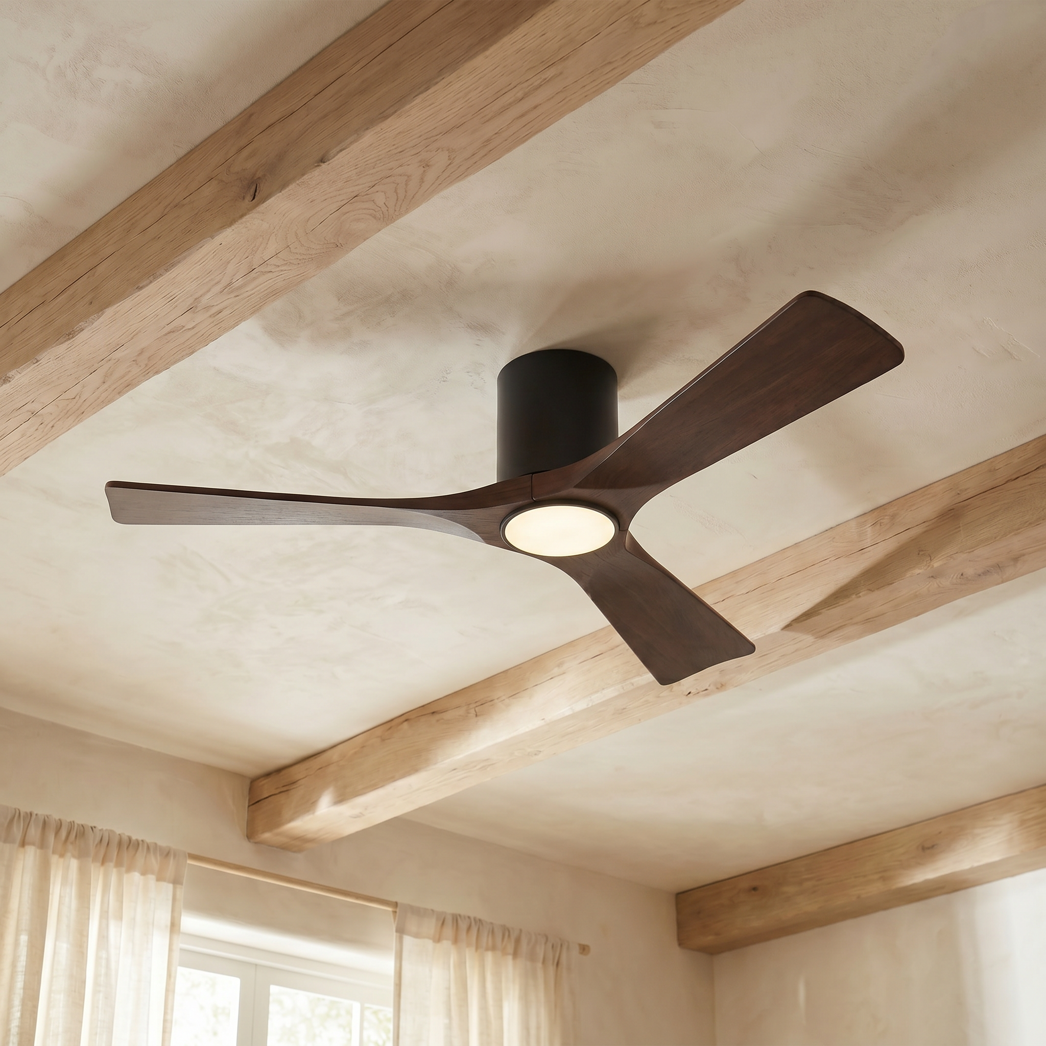 Ventilador de Techo de Madera Etoile 132 cm y 112 cm