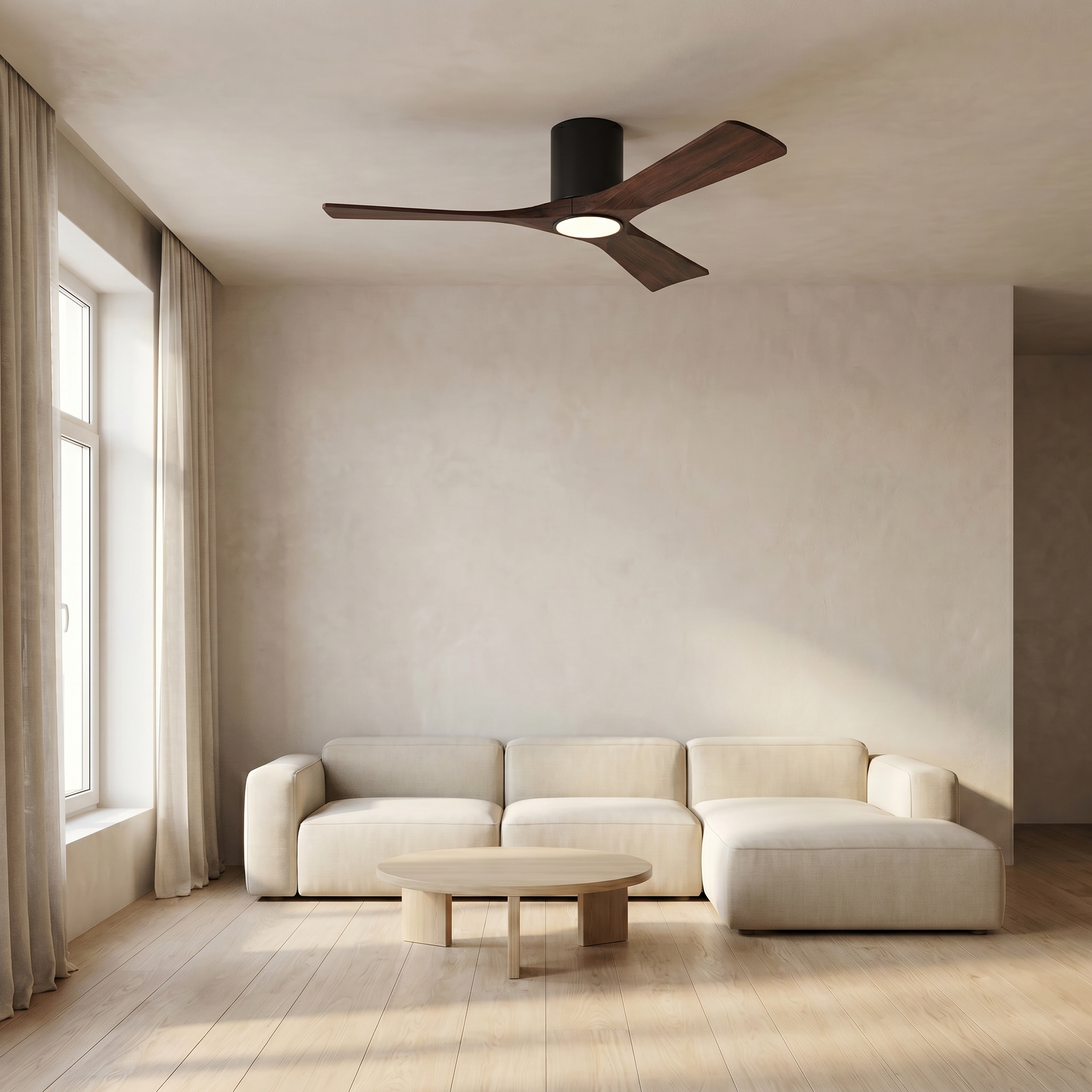 Ventilador de Techo de Madera Etoile 132 cm y 112 cm
