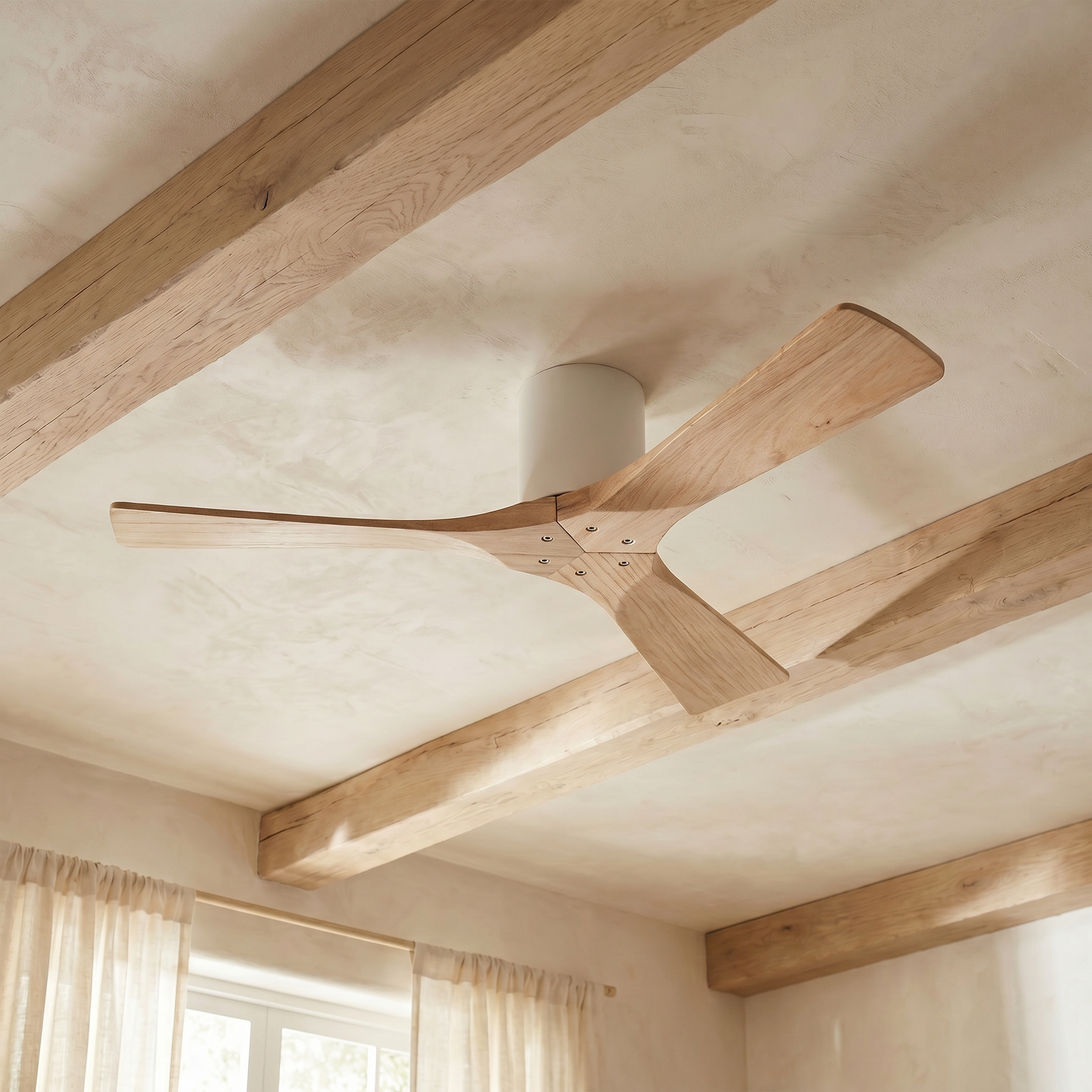 Ventilador de Techo de Madera Etoile 132 cm y 112 cm
