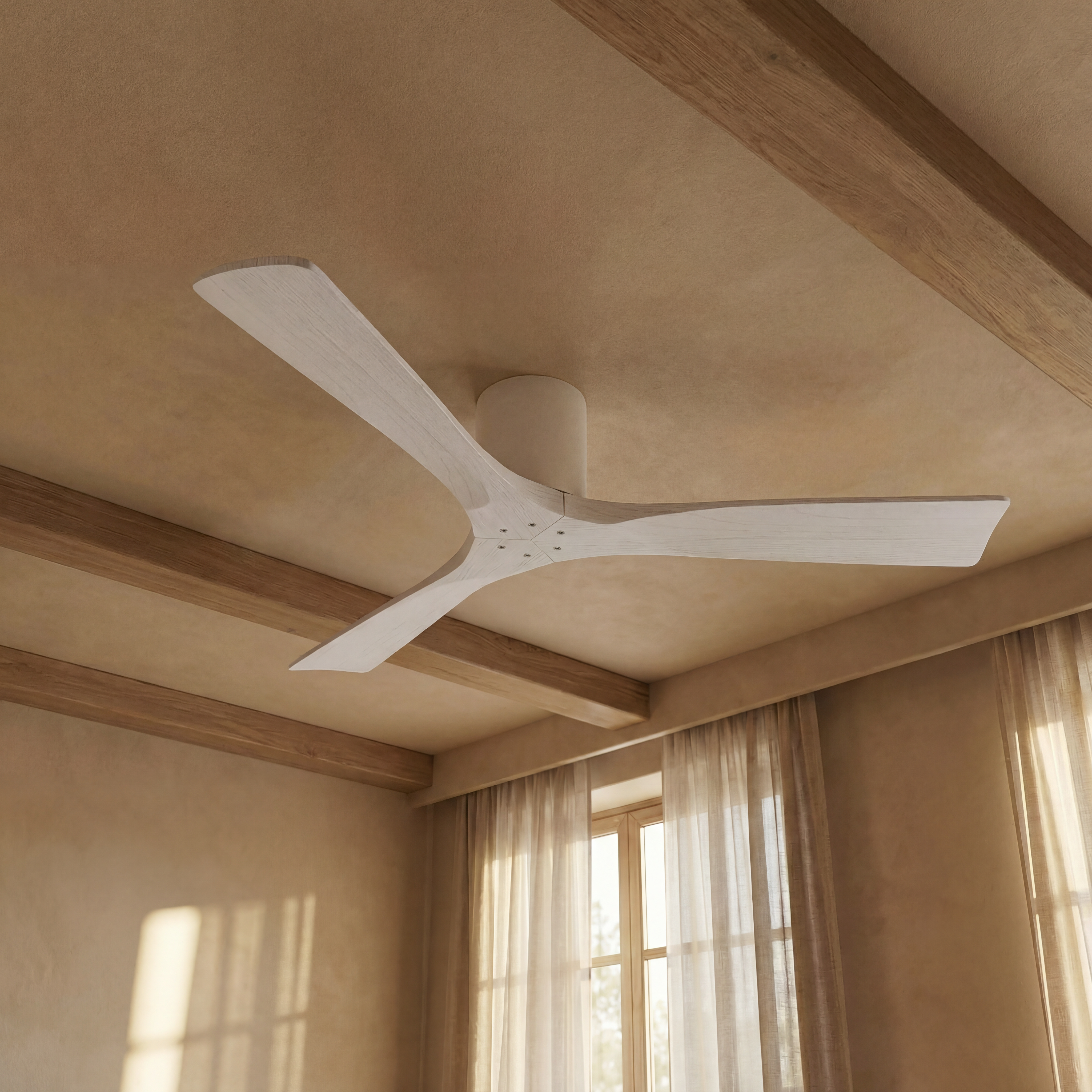 Ventilador de Techo de Madera Etoile 132 cm y 112 cm