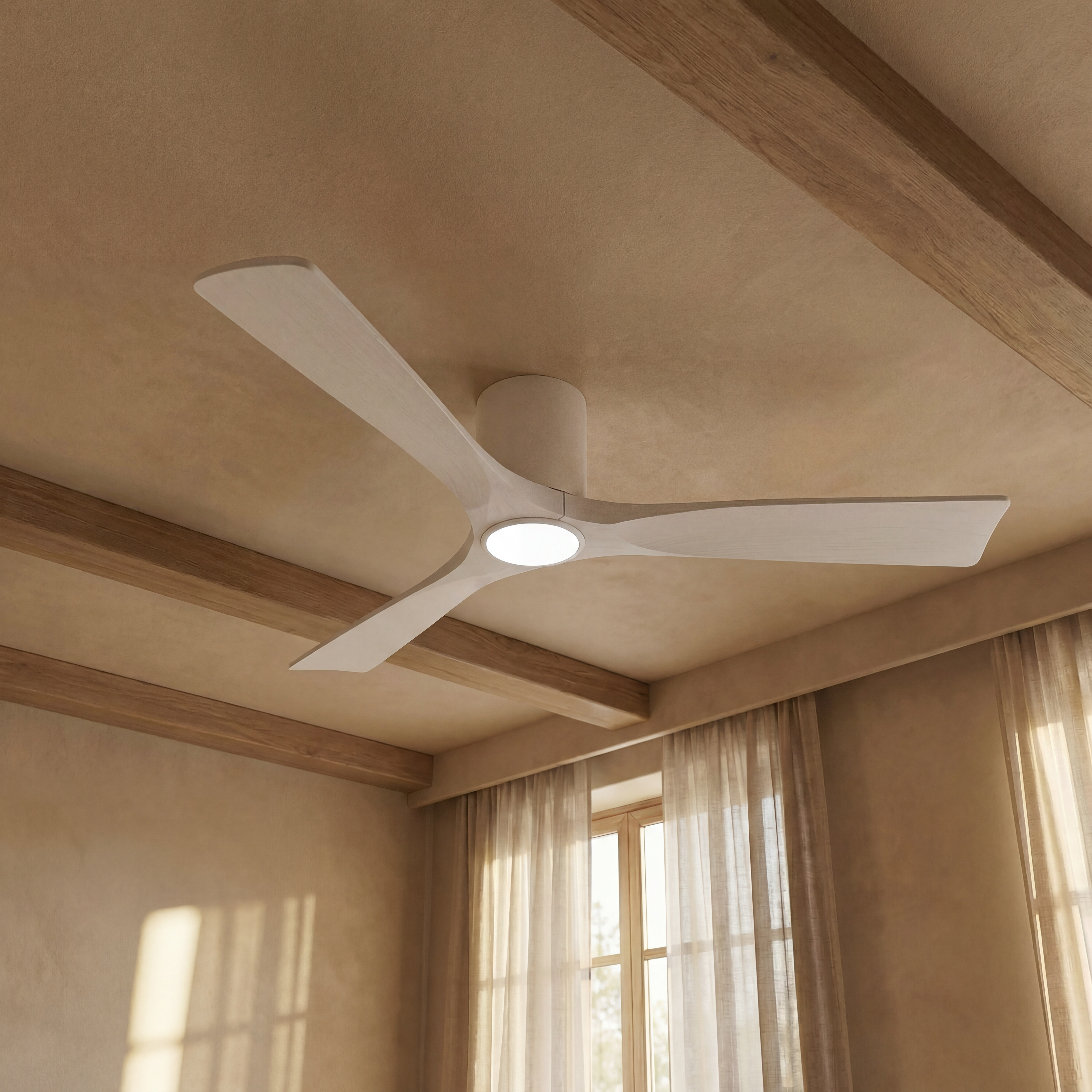 Ventilador de Techo de Madera Etoile 132 cm y 112 cm