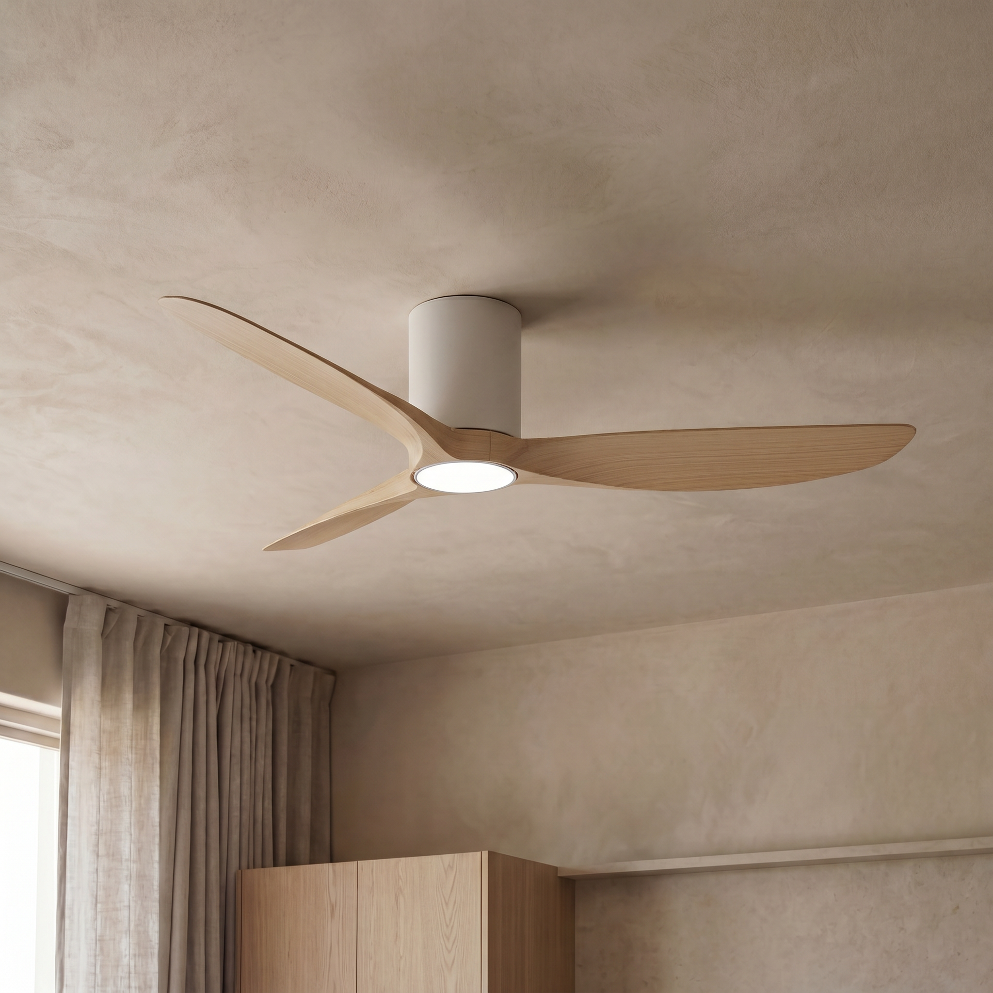 Ventilador de Techo Golfet de 132 cm (10–20 m²) – 3 Aspas ABS