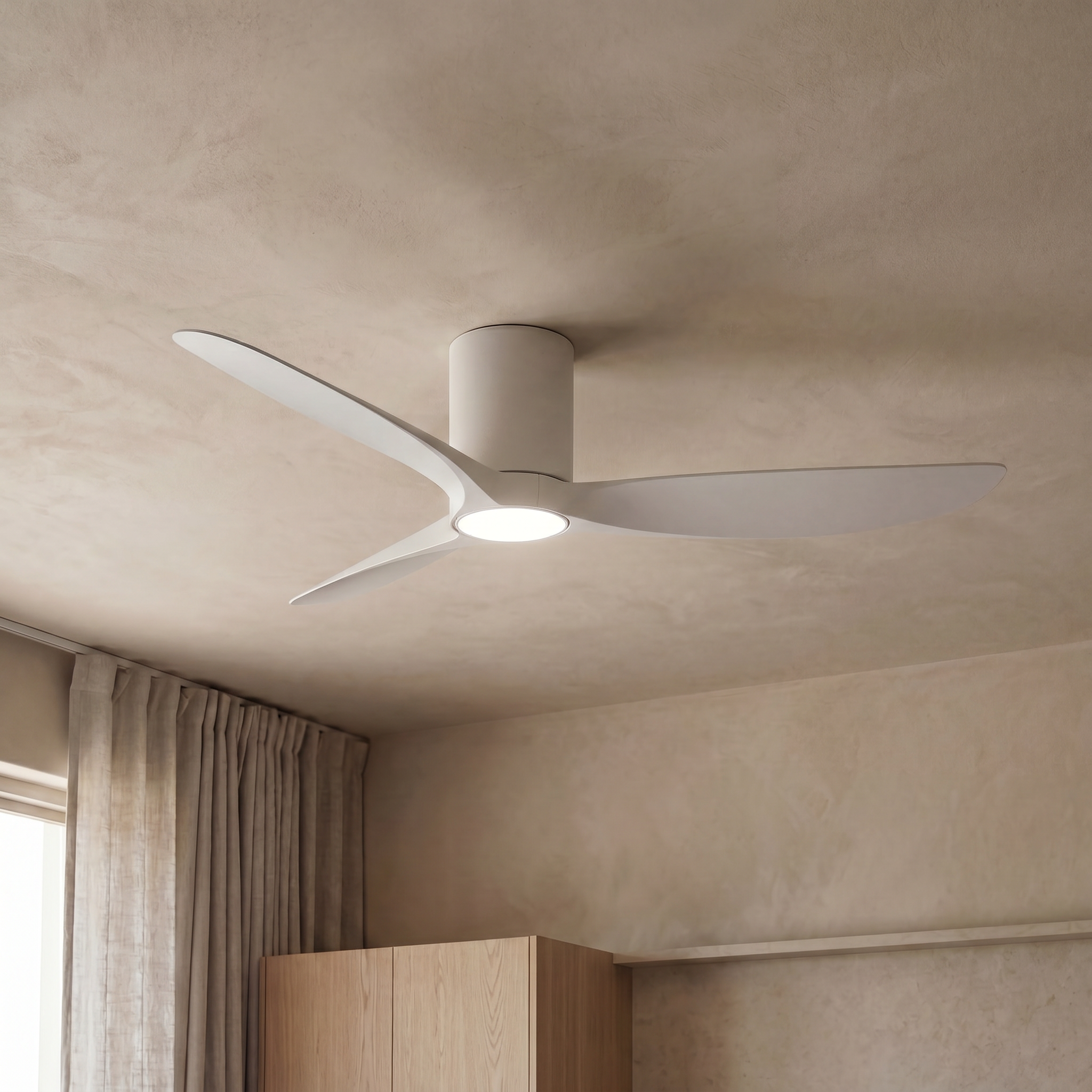 Ventilador de Techo Golfet de 132 cm (10–20 m²) – 3 Aspas ABS