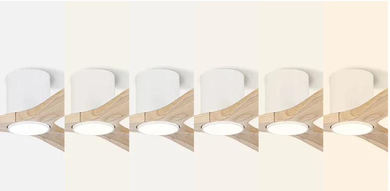 Crea la atmósfera perfecta:
el ventilador de techo con la luz LED
más ajustable del mercado